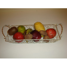 FLOWER TRAY W HANDLES AND TINKE