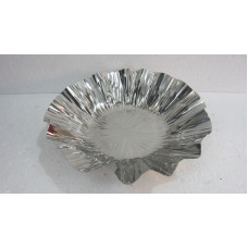 Bowl RVS round crushed small