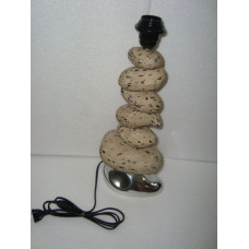 6 STONE LAMP 45 CMS