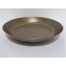 HAMMERED SMALL CHARGER PLATE 30 Cm