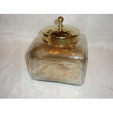 SQUARE HAMMERED JAR