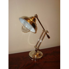 burolamp + glas(=apart !!! )  nickel