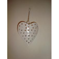 HEART T/L HANGING BIG 16CM