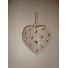 HEART T/L HANGING BIG 16CM