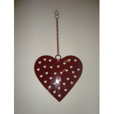 HANGING HEART 16CM