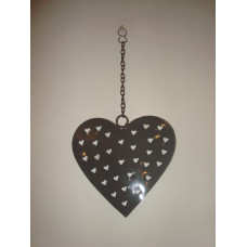 HANGING HEART 16CM