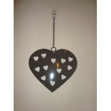 HANGING HEART 12.5CM