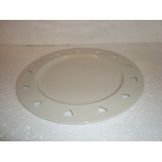 HEART CHARGER PLATE 35CM