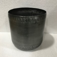 Drum vase low zinc