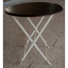 WOODEN STRIPES TABLE