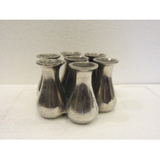 ALUMINIUM 7 BUD VASE