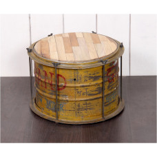 Old Music Drum Coffee Table