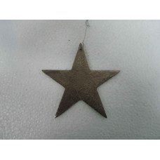 ALUMINIUM STAR HANGING SMALL