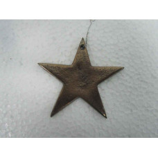 ALUMINIUM STAR HANGING MED