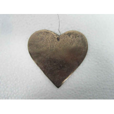 ALUMINIUM HEART HANGING MED