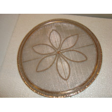 ROUND PLATE I BIG FLOWER 36CM