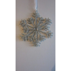 BEADED SNOWFLAKE BUSY