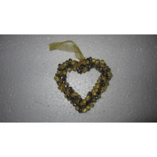 ASSORTED BEADED HEART SMALL