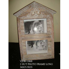 2 HUT PHOTO FRAME LONG