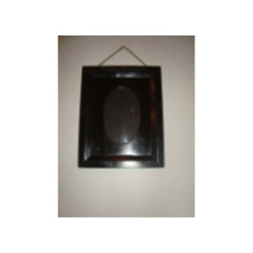 OVAL PHOTO FRAME SMALL HORIZONTAL(BLACK)