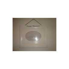 OVAL PHOTO FRAME BIG VERTICLE(WHITE)