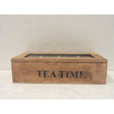 WOODEN TEA TIME BOX