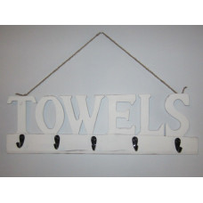 5 HOOKS TOWEL