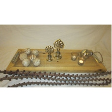 TRAY WITH ROPE HANDLE