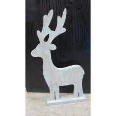 STANDING DEER WHITE