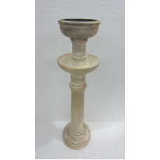 1 LITE PILLAR CANDLE STAND SMALL