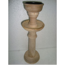 1 LITE PILLAR CANDLE STAND SMALL