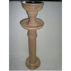 1 LITE PILLAR CANDLE STAND BIG