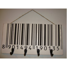 BARCODE 4 HOOKS HANGER