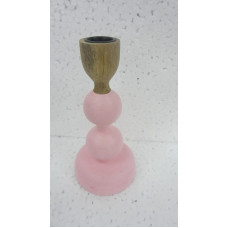 2 BALL CANDLE STAND SMALL