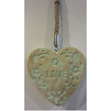 LOVE HEART HANGING SMALL