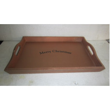 MERRY CHRISTAMS TRAY SMALL RECTANGULAR