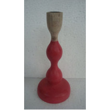 2 BALL CANDLE STAND BIG