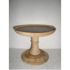 ROUND BOWL ON BASE SMALL