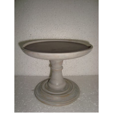 ROUND BOWL ON BASE SMALL