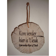 ROUND HANGING KOM VERDER