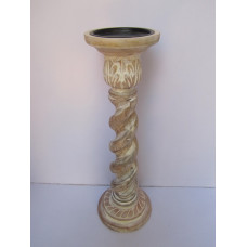 ROPE CANDLE STAND CARVING