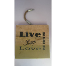 LIVE LAUGH LOVE HANGING