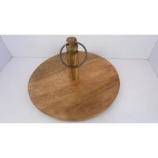 ROUND 1 TIRE CHOPPING BOARD MINI HANDLE