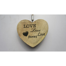 LOVE HEART HANGING