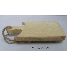 CURVED CHOPPING BOARD ON FOOT SMALL