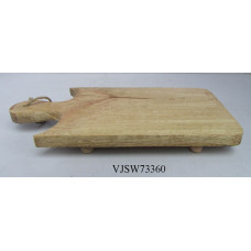 CURVED CHOPPING BOARD ON FOOT MED