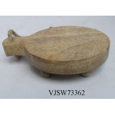 ROUND CHOPPING BOARD ON FOOT MINI