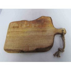 SQ. CHOPPING BOARD NATURAL CUT BIG