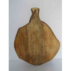 ROUND CHOPPING BOARD NATURAL CUT BIG