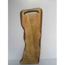 BROAD CHOPPING BOARD NATURAL CUT